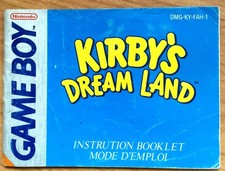 KIRBY'S DREAM LAND 1 - NOTICE