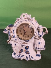 Horloge Porcelaine