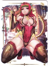 ACG Hentai sexy Card - Au Ra - Final Fantasy XIV sexy waifu (Oo)