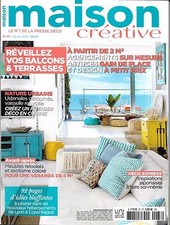 MAISON CREATIVE n°87 mai-juin 2015  Réveillez vos balcons & Terrasses/ Potager 