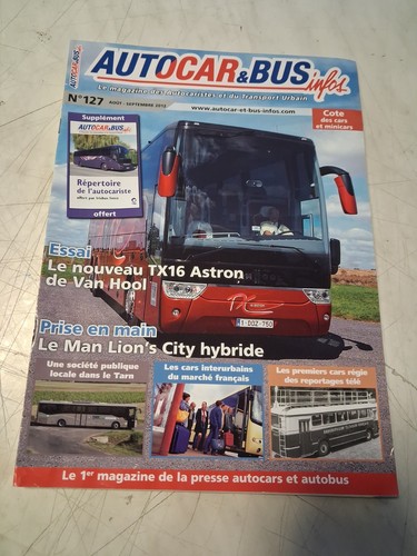 Autocar autobus 127 - n°, 2012