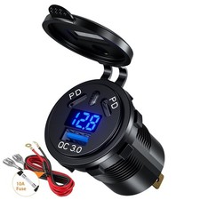 Double PD3.0 Prise USB 12V