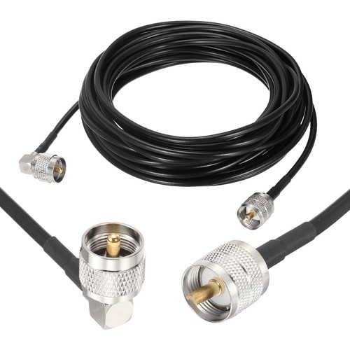 Câble coaxial rg58 noir - cb,