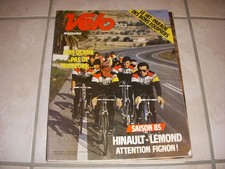 VELO MAG 196 02.1985 HINAULT LEMOND FIGNON CRIQUELION Luis OCANA et FAGOR