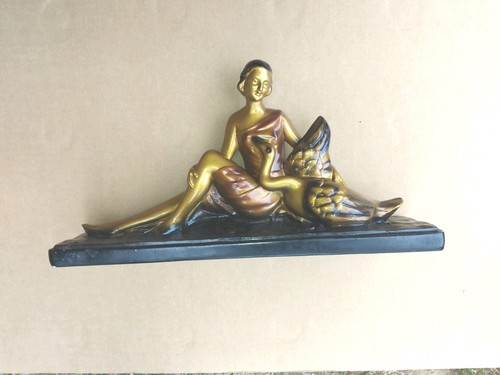 Statue platre femme - statue, au