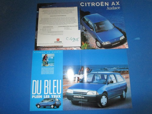 4205 citroen ax audace - c.4205,