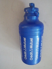 TOUR FRANCE circa 1980 rare bidon cyclisme Crédit Mutuel vélo deux roues Hinault