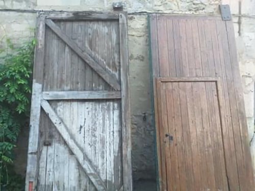 Porte grange coulissante - grange,