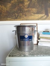 Seau à Champagne Publicitaire  - Champagne De Castellane - Made In France - Alu.