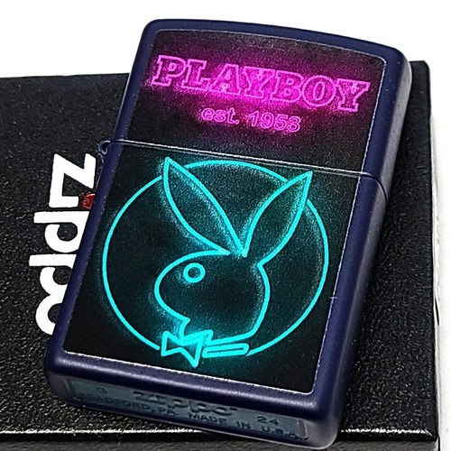 Zippo play boy neon navy - zippo,