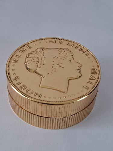 Réveil europa rond doré - rond,
