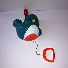 189 Vintage Fisher Price 1968 Blue Bird music box , oiseau bleu musical
