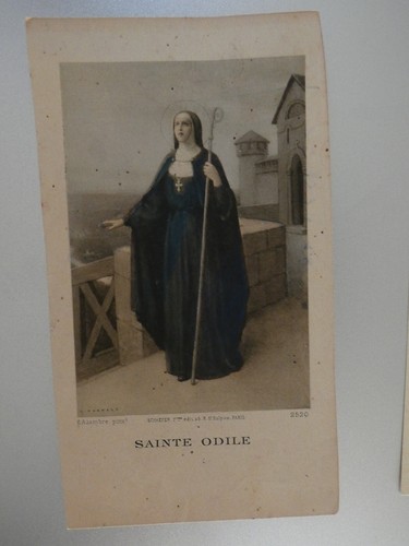 Image pieuse sainte odile - image,