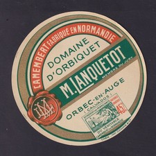 Ancienne étiquette Fromage France BN200105 Camembert Lanquetot 2