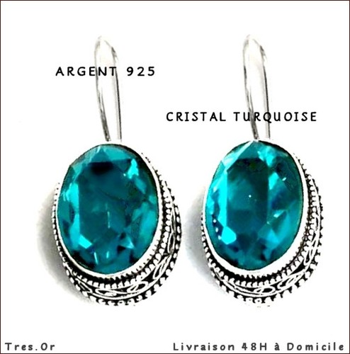 Argent ciselé cristal - argent,