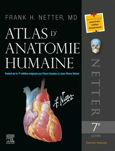Atlas anatomie humaine - atlas, d'anatomie