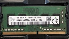 Barrette Mémoire 4Go RAM DDR4