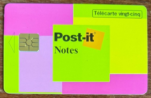 Telecarte 25u post - 25u, post-it