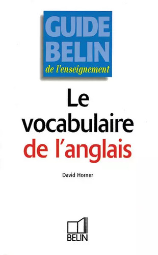 Vocabulaire l anglais - de, l'anglais