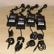 LOT  4 x CHARGEUR 130w PC PORTABLE DELL 19,5 Volt / 6,7 Amp  - PRODUIT ORIGINAL