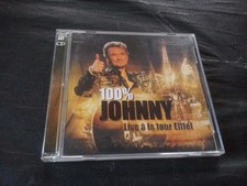 cd - Johnny – 100% Johnny - Live À La Tour Eiffel