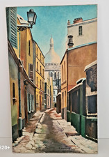 Tableau Huile sur Toile - Rue