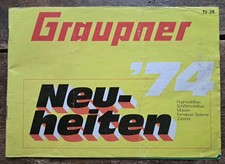 CATALOGUE GRAUPNER. 1974. MODELISME
