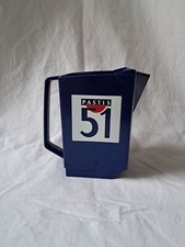 Pichet carafe Pastis 51 en plastique bleu