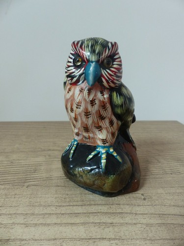 Chouette hibou terre cuite - terre,