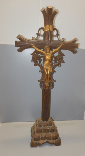 Superbe croix autel - croix, bois