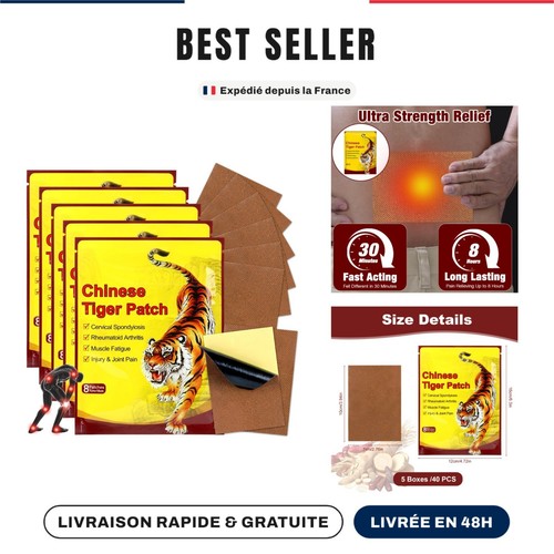 Mineup patch chauffant dos - chauffant,