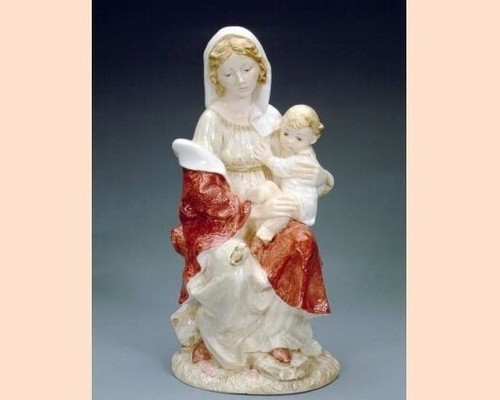 Statue madonna avec - de, la