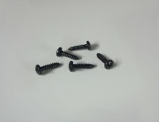 5x Vis pour Tôle 4,8x19 Tête Ronde Noir Galvanisé 7981 De Würth