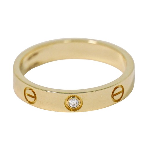 Cartier love ring diamond - cartier, 1p