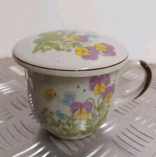 Tasse À Thé Avec Couvercle Vintage ( Réf : Mag )