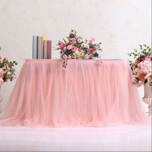 Jupe tulle table mariage - tulle, de