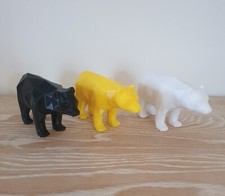 Statue "panda géométrique" impression 3D