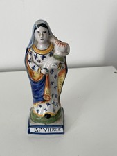 Sainte vierge manufacture HB QUIMPER.