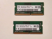 2 barettes mémoire RAM SK Hynix 8 Go SODIMM DDR4 3200 PC4