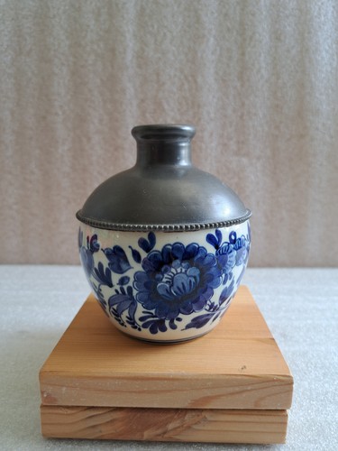 Vase soliflore delft étain - vase, &