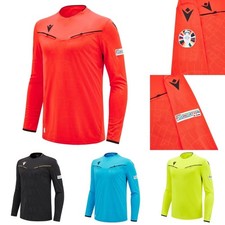 EURO 2024 UEFA ARBITRE HOMME - MAILLOT MATCH LS - FOOTBALL MACRON