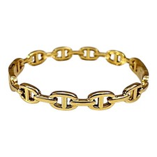 Bracelet Doré Femme En Acier