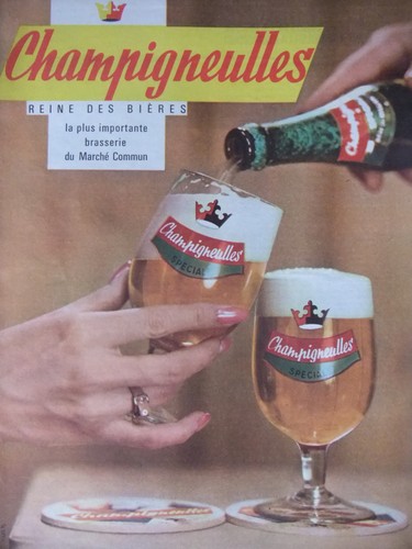 Publicité presse 1962 reine - publicitÉ,