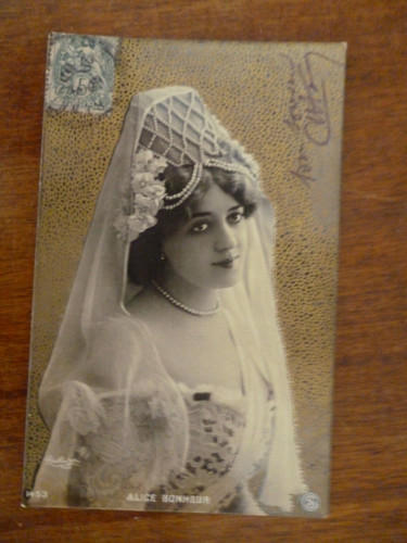 Ancienne carte postale - n&b,