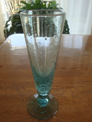 Vase verre soufflé - soufflé,
