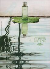 Publicité papier Parfum. Perfume Ad. Un Jardin sur le Nil de Hermès 2005