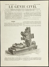 1891 - Machine à emboutir les viroles de chaudières marines - Génie civil