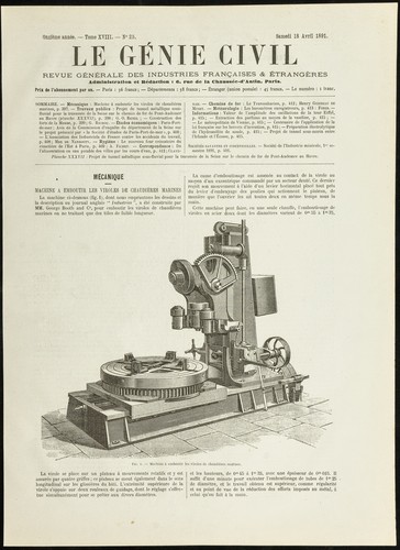 1891 machine emboutir les - machine, à
