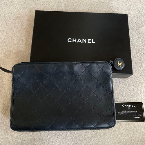 Sac pochette chanel matelasse - sac,