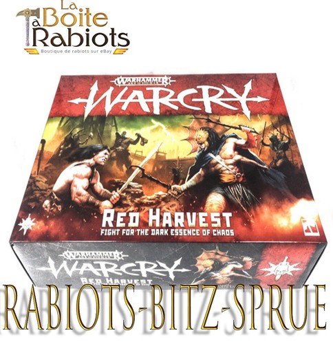 Warhammer warcry moisson - moisson, rouge